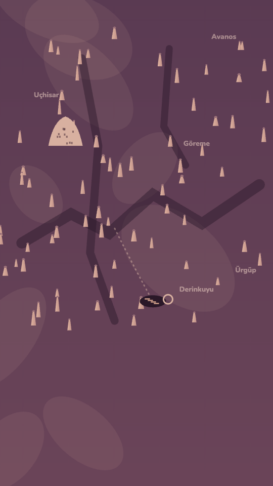 City map · Cappadocia